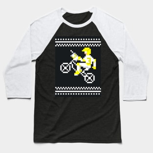 80's BMX RAD videogame pixel art Baseball T-Shirt